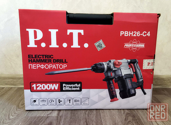 Мощный Перфоратор P.I.T. PBH26-C4 - 1200 Вт 4.7 Дж Донецк - изображение 1
