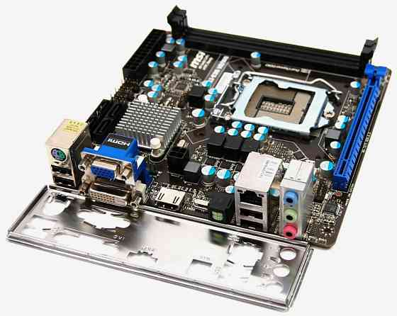 Материнская плата MSI H61I-E35 V2/W8 (s1155, Intel H61, Mini-ITX) с заглушкой! Донецк
