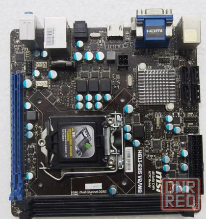 Материнская плата MSI H61I-E35 V2/W8 (s1155, Intel H61, Mini-ITX) с заглушкой! Донецк - изображение 2