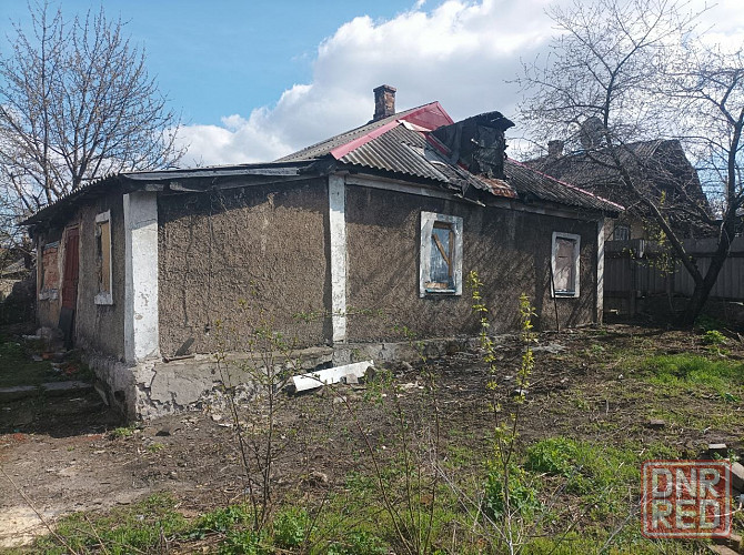 Продам дом под ремонт .Киевском районе ,пос.Фрунзе. Донецк - изображение 1