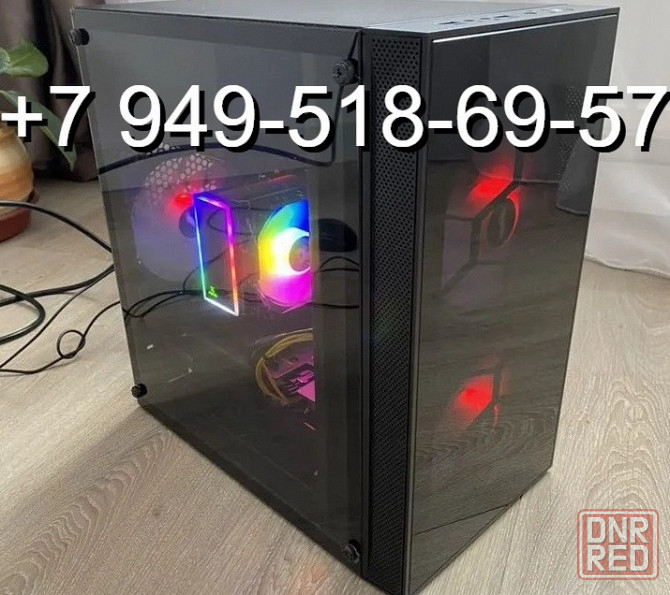 Новый Пк Ryzen 5-8500G ADATA-32Gb NVME-1TB Radeon 740M Донецк - изображение 1