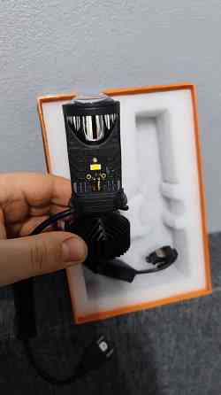 Лампы led H4 с линзой (ближний дальний) Донецк