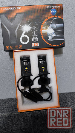Лампы led H4 с линзой (ближний дальний) Донецк - изображение 4