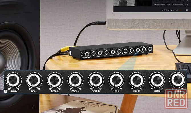 Эквалайзер 9-полосный Douk Audio EQ9 Донецк - изображение 4