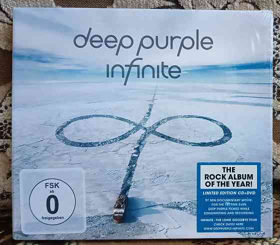 Фирменный CD: Deep Purple (2017) Infinite Макеевка