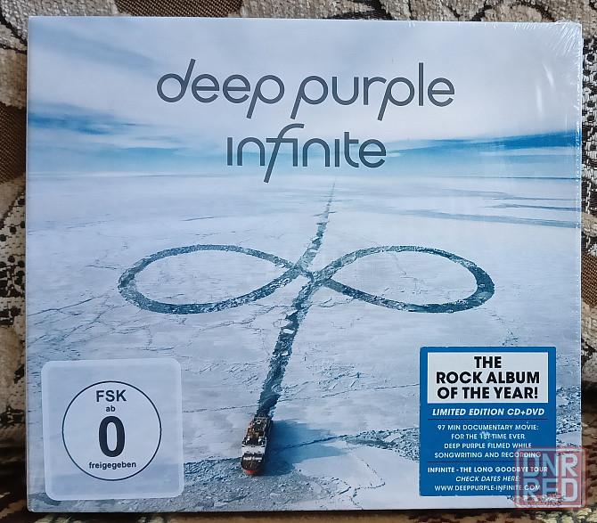 Фирменный CD: Deep Purple (2017) Infinite Макеевка - изображение 1