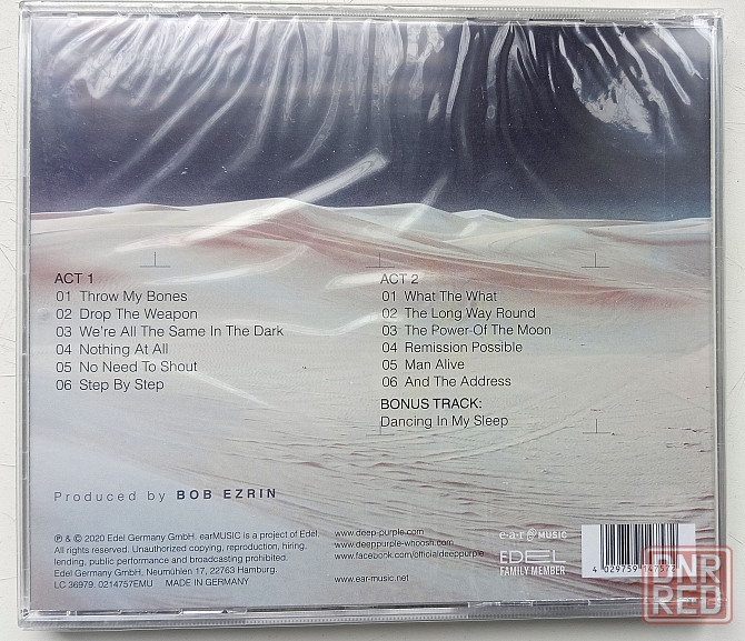 Фирменный CD: Deep Purple (2020) Whoosh! Макеевка - изображение 2