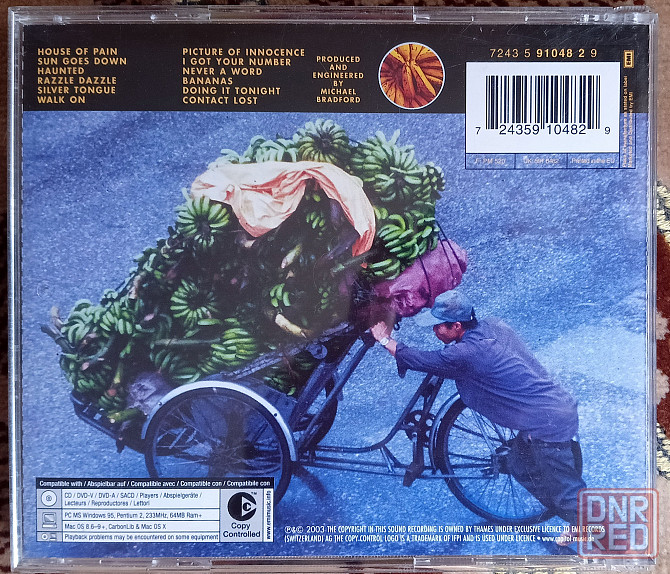Фирменный CD: Deep Purple (2003) Bananas Макеевка - изображение 3
