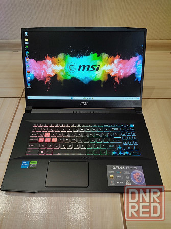 MSI Katana 17 B12VFK/17,3 144 гц/Intel Core i5 12450H/SSD M2 NWMe-512Гб/16Гб DDR5/RTX 4060/ 109 999 Донецк - изображение 1
