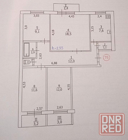 Продажа 4-х комнатной квартиры Макеевка - изображение 9