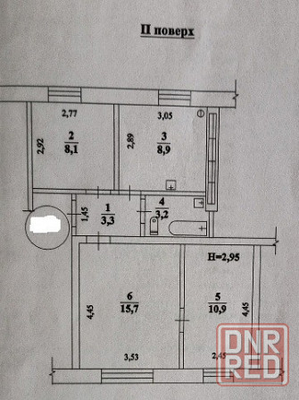 Продам 3-х комнатную Калининский район Донецк - изображение 1