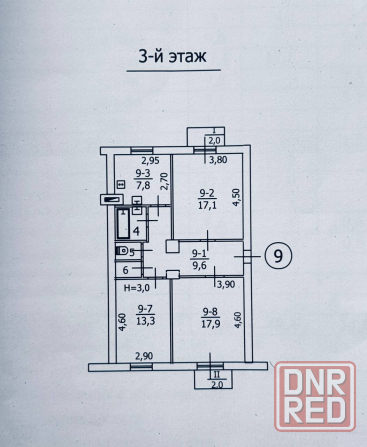 Продажа 3 комн. квартиры, якхз, ул. Депутатская Макеевка - изображение 9