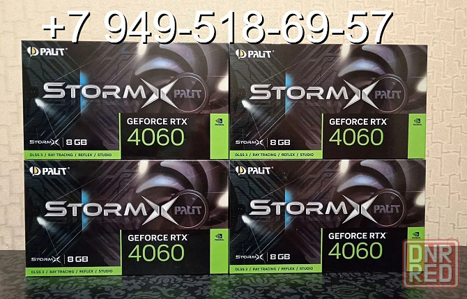 Palit RTX 4060 StormX Донецк - изображение 1