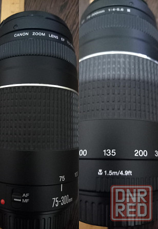 Объектив Canon 75-300 Донецк - изображение 2