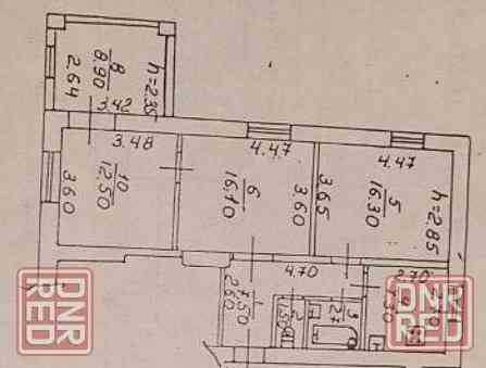 Продам 3 к.кв 75 кв.м ,Детский Мир , школа 54 ул.Левицкого ,документы готовы . Донецк