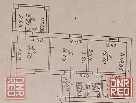 Продам 3 к.кв 75 кв.м ,Детский Мир , школа 54 ул.Левицкого ,документы готовы . Донецк - изображение 2