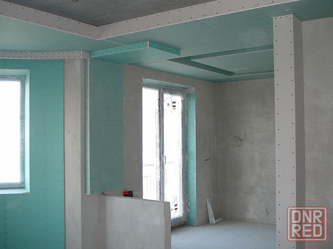 Мастер по гипсокартону. Потолки, стены, перегородки, арки. Качественно и под ключ! Макеевка - изображение 7