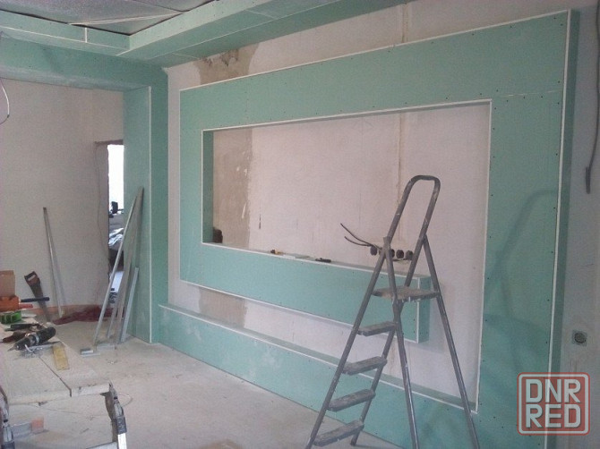 Мастер по гипсокартону. Потолки, стены, перегородки, арки. Качественно и под ключ! Макеевка - изображение 5