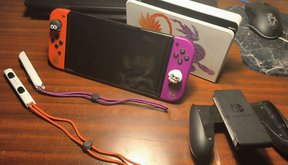Игровая консоль Nintendo Switch OLED - Pokemon Skarlet and Violet Edition Донецк