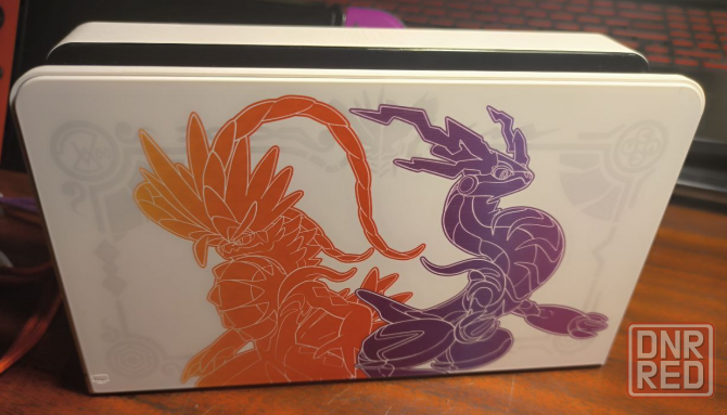 Игровая консоль Nintendo Switch OLED - Pokemon Skarlet and Violet Edition Донецк - изображение 4