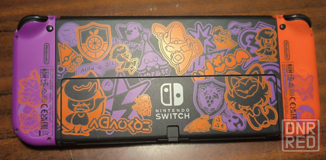 Игровая консоль Nintendo Switch OLED - Pokemon Skarlet and Violet Edition Донецк - изображение 2