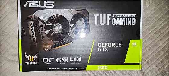 Продам видеокарту ASUS TUF Gaming GeForce GTX 1660 OC 6GB Донецк