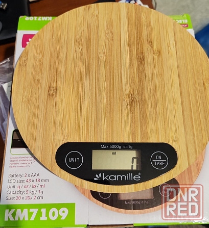 Весы кухонные электронные Kamille KM-7109 Донецк - изображение 1