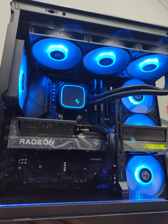 Игровой пк Ryzen 7700 + RX 9070 XT Донецк