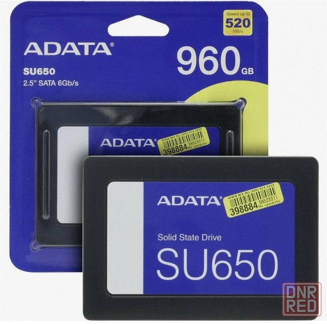 SSD SATA Adata SU650 960Gb Донецк - изображение 1