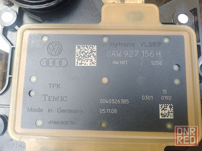 Блок управления вариатора audi a4 b8 2.0tdi 0AW VL381 0AW927156H Донецк - изображение 2