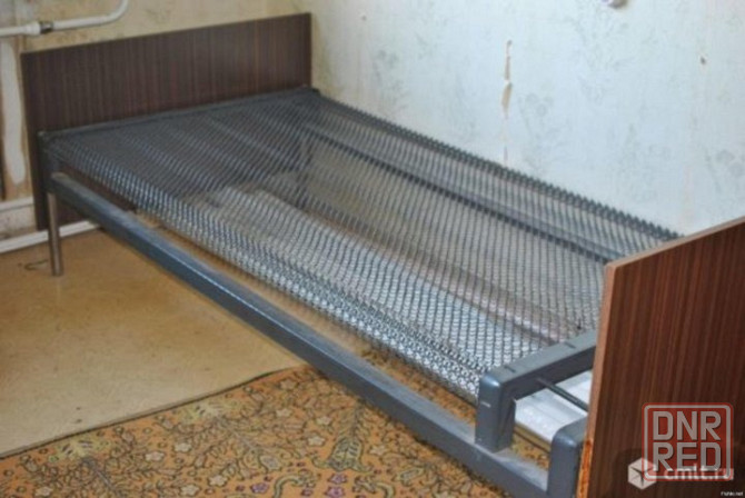 Продаю две кровати сетка с деревянными спинками Донецк - изображение 1