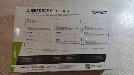 Видеокарта GeForce RTX 3060 Palit Dual 12 Gb Донецк