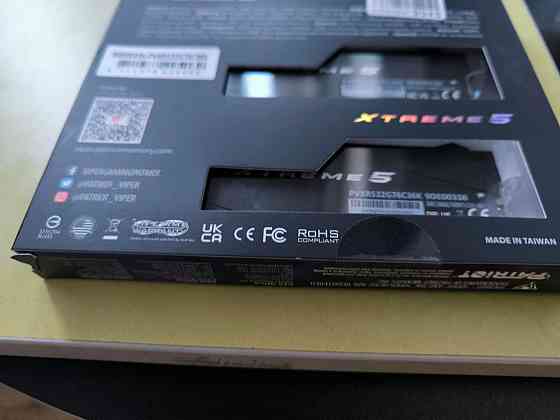 32Gb DDR5-7600 Patriot Viper Extreme 5 2x16ГБ Донецк