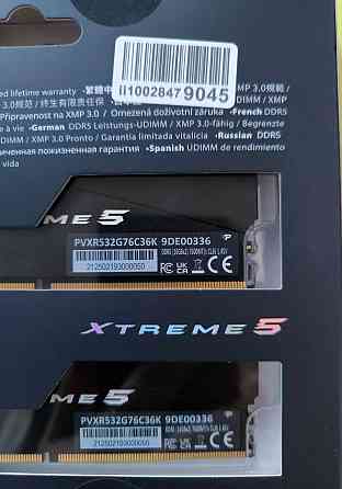 32Gb DDR5-7600 Patriot Viper Extreme 5 2x16ГБ Донецк