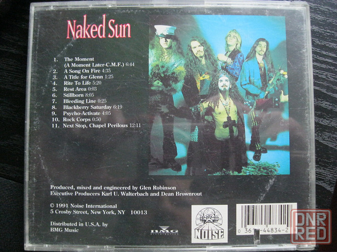 сd / nаked sun - naked sun 91 (usa) Донецк - изображение 3