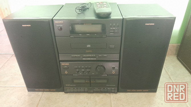 2х блочный музыкальный центр daewoo ami-320 Донецк - изображение 1