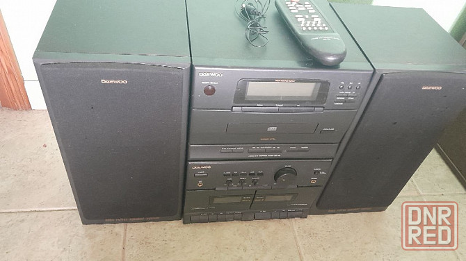 2х блочный музыкальный центр daewoo ami-320 Донецк - изображение 3