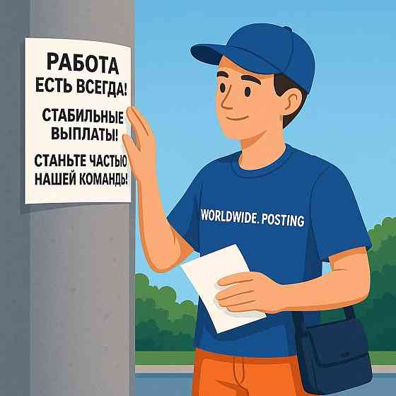 Требуются расклейщики объявлений Макеевка