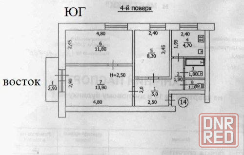 Продается 3-х к. кв. в центре Макеевки Макеевка - изображение 1
