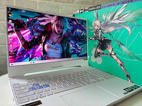 New Asus Tuf White / i7-13620H / 16 ddr5 / 512Гб Nvme / Rtx 4060 8Gb - 140W Донецк