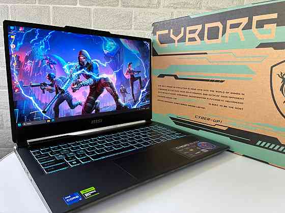 New Msi Cyborg i7-13620H/16 Ddr5/Rtx 4050/15,6" 2,5К 165Hz Донецк