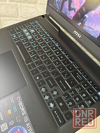 New Msi Cyborg i7-13620H/16 Ddr5/Rtx 4050/15,6" 2,5К 165Hz Донецк - изображение 4
