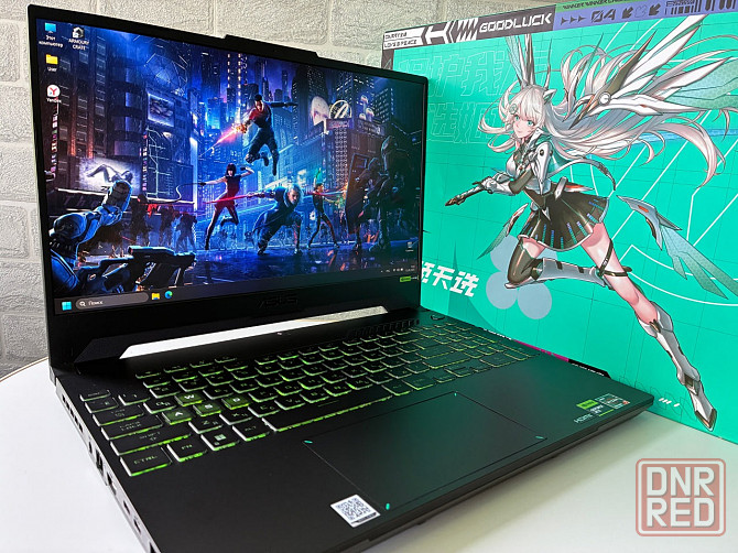 New Asus Tuf 15,6 / Ryzen 7 7435HS / 16 ddr5 / 512Гб Nvme / Rtx 4050 6GB - 140W Донецк - изображение 2