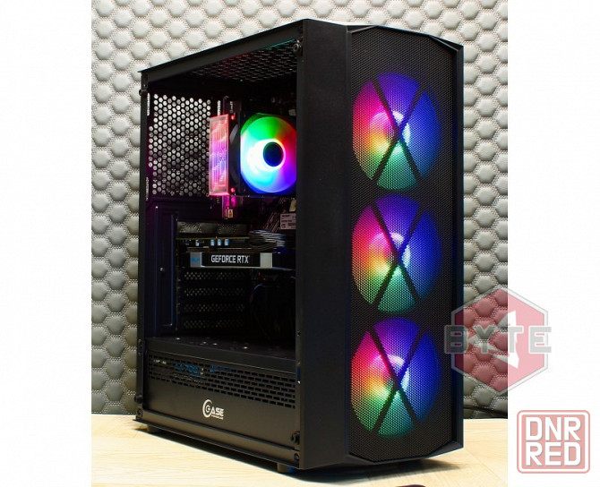 Игровой компьютер byte-sentinel | amd ryzen 5 3600 (6ядер/12потоков) | 700w | ssd 1tb | 16гб | nvidi Макеевка - изображение 1