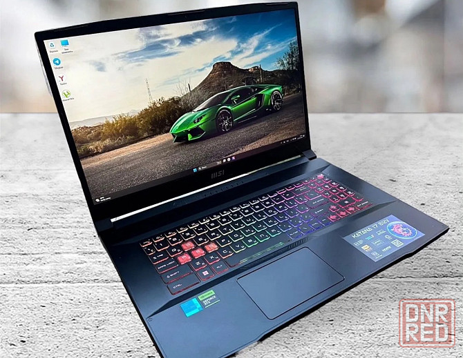 Игровой Брендовый Msi Katana 17.3 комплект 100акб Донецк - изображение 3