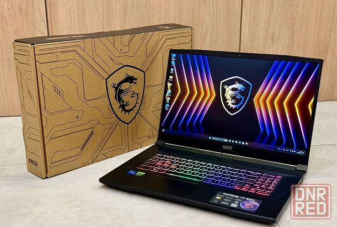 Новый Msi Katana 17.3 8GB Карта все на мах Донецк - изображение 3