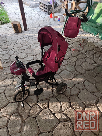 Продам велосипед с ручкой детский Донецк - изображение 1