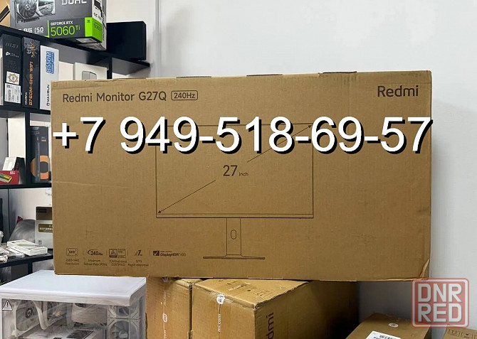Монитор 2K Redmi 27" G27Q 2025 240Hz Донецк - изображение 1