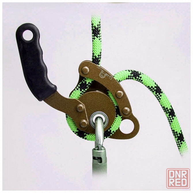 Спусковое "Федя". Карабины. Ролик для жумара. Восьмёрка. Система (обвязка). Верёвки 10мм. Сидушка. Донецк - изображение 1