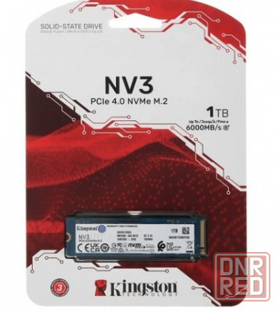 SSD M.2 NVME Kingston NV3 1TB Донецк - изображение 1